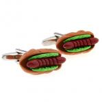 Enamel Hotdog Cufflinks.jpg